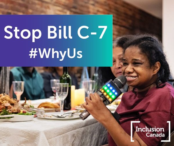 Stop bill C-7 #WhyUs