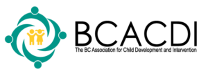 the bc association for child development and intervention logo